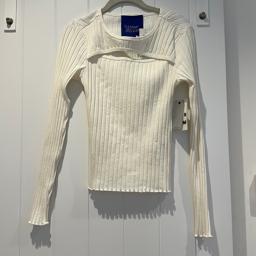 Simon Miller Kai Cutout Top NWT